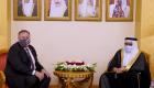 پمپئو با ولیعهد بحرین درباره مقابله با نفوذ مخرب ایران در منطقه گفت‌و گو کرد