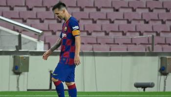 ليونيل ميسي مهاجم برشلونة
