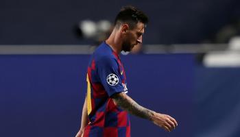 ليونيل ميسي قائد برشلونة