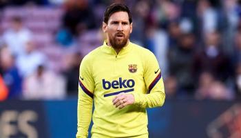 ليونيل ميسي قائد برشلونة