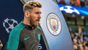 ليونيل ميسي قائد برشلونة الإسباني
