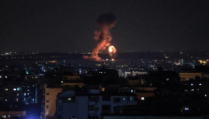غارة سابقة للطيران الإسرائيلي على غزة