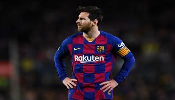 ليونيل ميسي قائد برشلونة