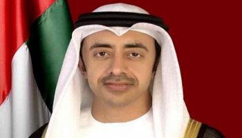 الشيخ عبدالله بن زايد آل نهيان وزير الخارجية والتعاون الدولي 