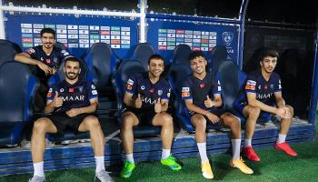 لاعبو الهلال السعودي