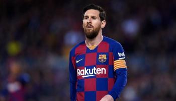 ليونيل ميسي قائد برشلونة