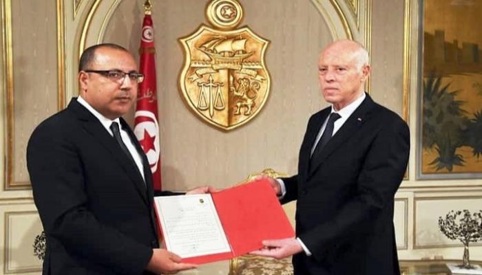 الرئيس التونسي يتسلم من المشيشي تشكيلة الحكومة الجديدة