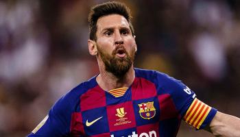 ليونيل ميسي قائد برشلونة