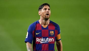 ليونيل ميسي قائد برشلونة