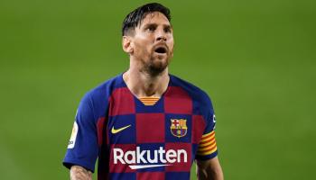 ليونيل ميسي قائد برشلونة