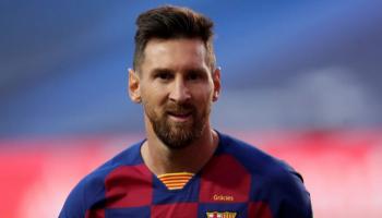 ليونيل ميسي قائد برشلونة