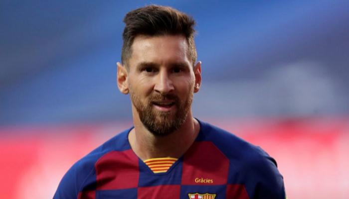 ليونيل ميسي قائد برشلونة
