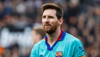 ليونيل ميسي قائد برشلونة