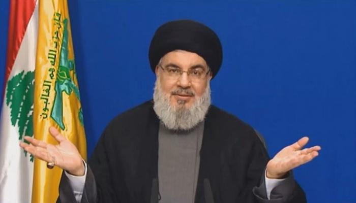  الأمين العام لمليشيا حزب الله حسن نصرالله - أرشيفية