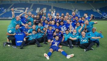 تتويج الهلال بلقب الدوري السعودي