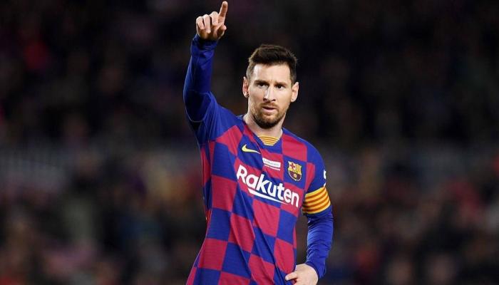ليونيل ميسي لاعب برشلونة