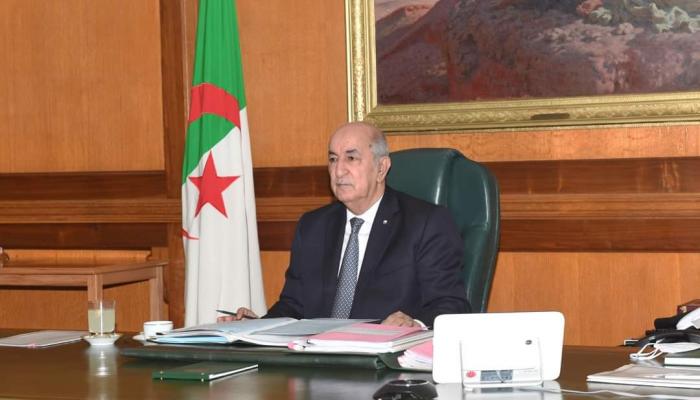 الرئيس الجزائري عبد المجيد تبون-- أرشيفية