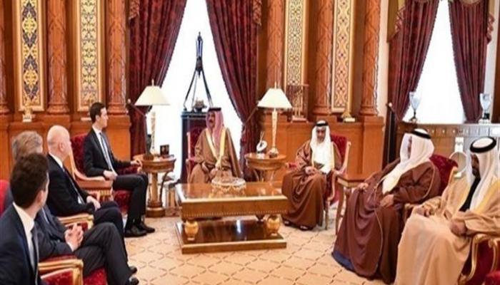 لقاء سابق بين ملك البحرين وجاريد كوشنر