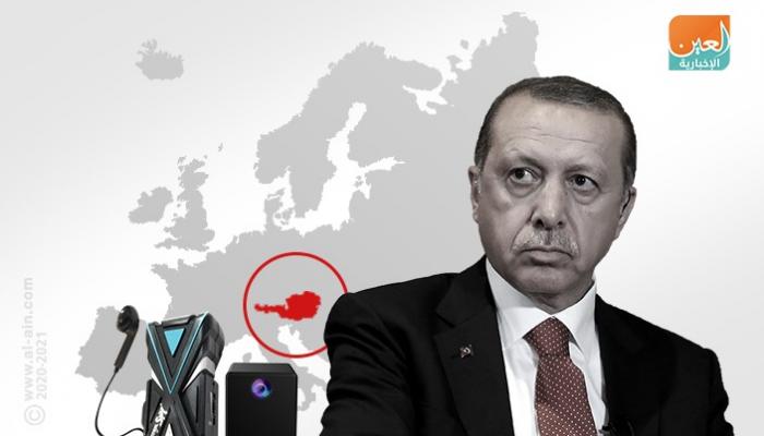 الرئيس التركي يواصل ممارسة أنشطة التجسس ونشر الإرهاب في أوروبا 