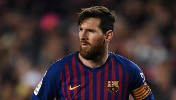 ليونيل ميسي قائد برشلونة