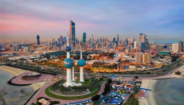 العاصمة الكويتية من أعلى نقطة بها- أرشيفية