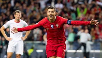 كريستيانو رونالدو قائد منتخب البرتغال