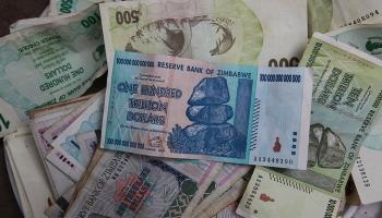 دولار زيمبابوي من فئة 100 تريليون 