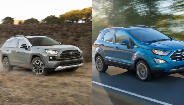 طراز تويوتا RAV4 وطراز فورد