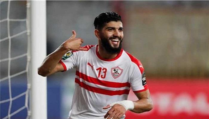 فرجاني ساسي لاعب وسط الزمالك المصري