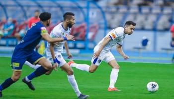 مباراة سابقة بين الهلال والنصر