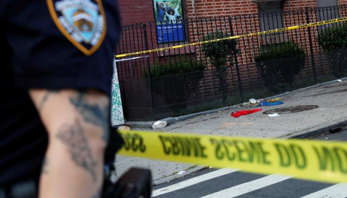 الشرطة الأمريكية طوقت موقع الحادث