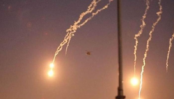 قصف صاروخي سابق استهداف المنطقة الخضراء في بغداد - أرشيفية