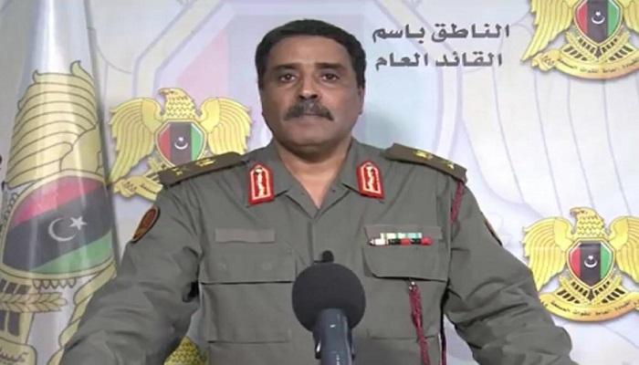 اللواء أحمد المسماري المتحدث باسم الجيش الوطني الليبي