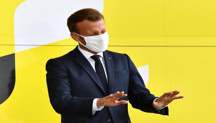 الرئيس الفرنسي إيمانويل ماكرون