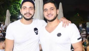 كريم السبكي (يمين) وخالد السبكي (يسار)