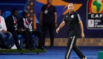 جمال بلماضي مدرب منتخب الجزائر