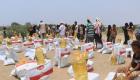 25 طن مساعدات إماراتية لمخيم العليلي في اليمن