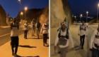 مسنون يقطعون 350 كيلو مترا مشيا على الأقدام احتفالا باليوم الوطني السعودي