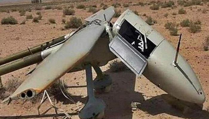 طائرة حوثية سابقة أسقطها التحالف العربي