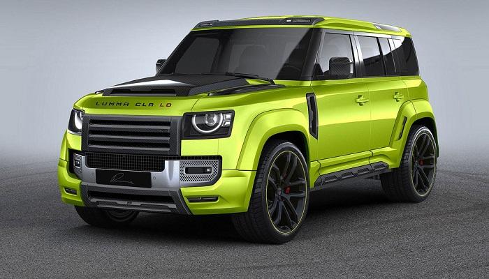 لوما ديزاين أجرت تعديلات تصميمية على السيارة لاندروفر Defender