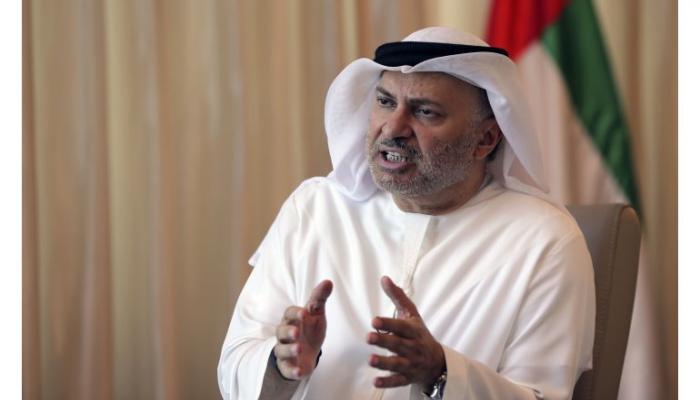 الدكتور أنور بن محمد قرقاش وزير الدولة الإماراتي للشؤون الخارجية