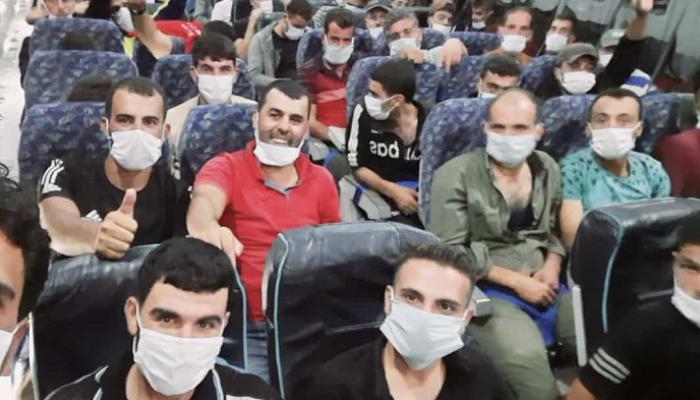 صورة لعناصر من فرقة الحمزة نشرتها ليندسي سنيل - جريك سيتي تايمز