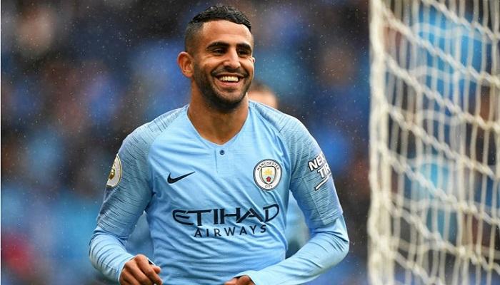 رياض محرز بقميص مانشستر سيتي