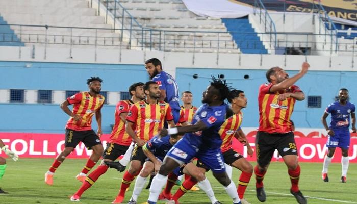 من مباراة الترجي والاتحاد المنستيري