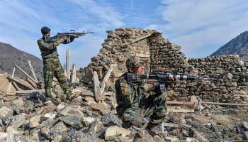 قوات أمن أفغانية