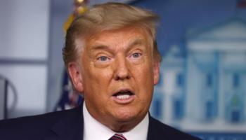 الرئيس الأمريكي دونالد ترامب