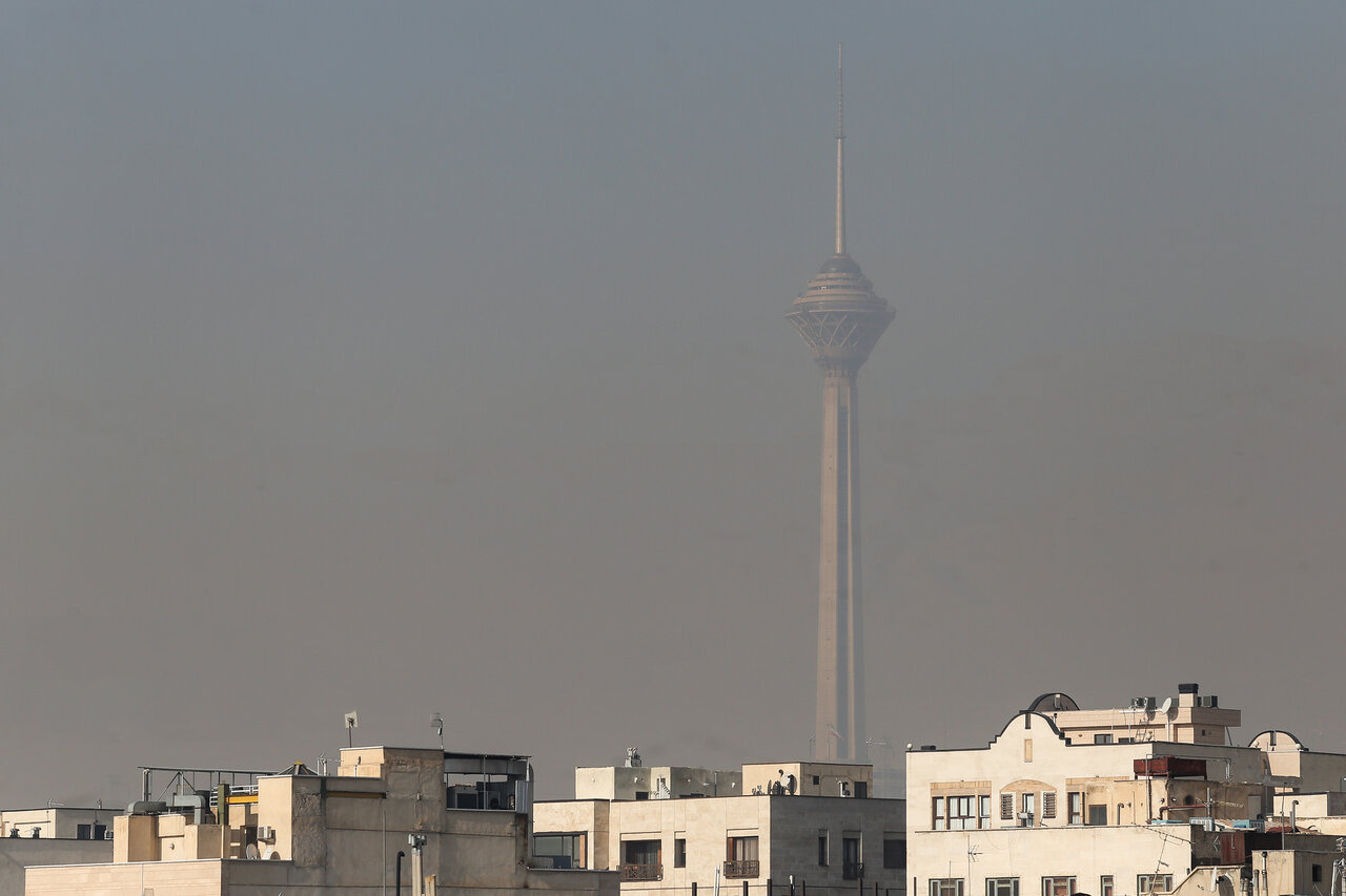 آلودگی هوای تهران - ایرنا