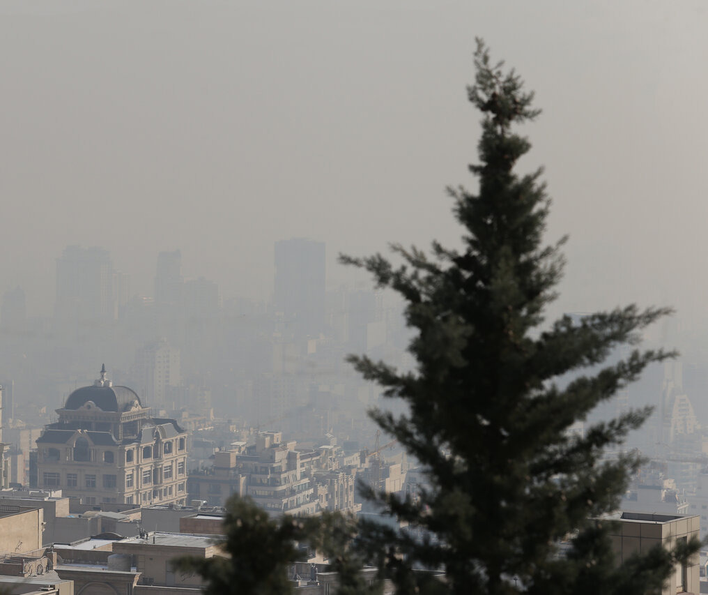 آلودگی هوای تهران - ایرنا