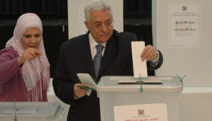 الرئيس الفلسطيني خلال الانتخابات السابقة - أرشيفية