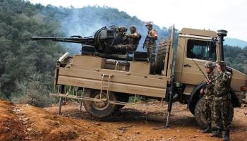 عملية عسكرية سابقة للجيش الجزائري وسط البلاد - أرشيفية